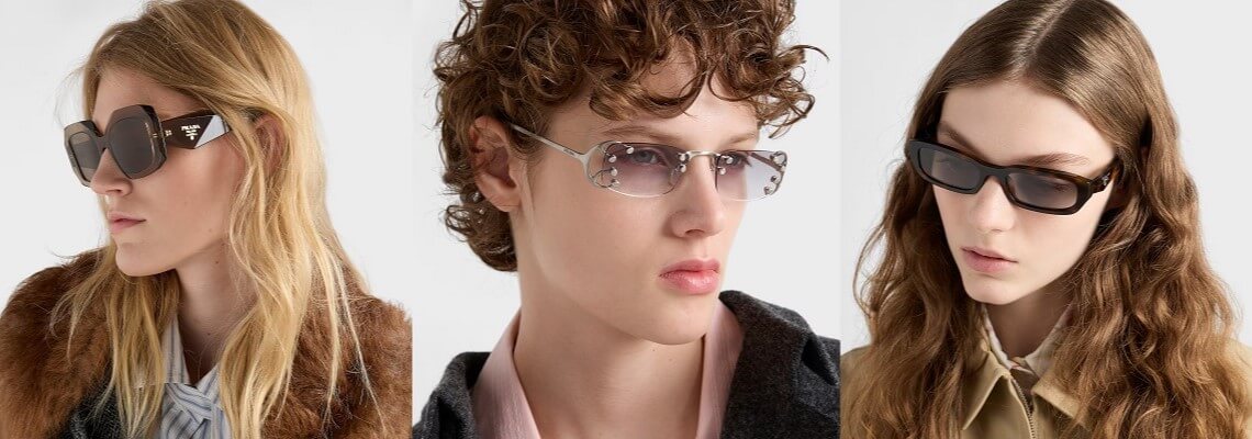Нові сонцезахисні окуляри Prada колекції 2026