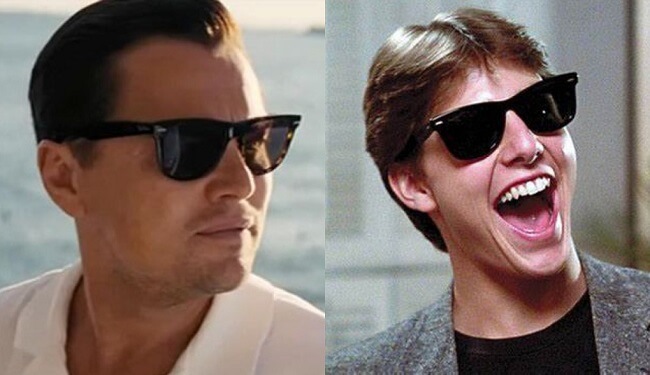 Леонардо Ді Капріо та Том Круз в Ray-Ban Wayfarer